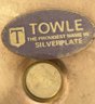 Classic 'Towle' Silverplate,  'Rogers' Silverplate, 'Buenilum', Tray, Butter Dish, Salt & Pepper Shakers
