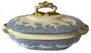 Royal Worcester Vitreous Serving Bowl, Nippon Plate And Tray