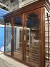 China Cabinet Hutch TOP PIECE ONLY With Glass Shelves