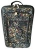 Elegant Atlantic Suitcase With Floral Design - 9x14x24