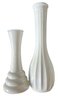 Vintage Scalloped Urn Vase, CLG Vase,  Milk Vase And Sauce Pitcher