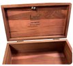 Vintage Lane Small Wooden Box By Turk Furniture And Set Of Spoons, Some Sterling & Some Silver Plated