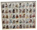 A Framed Collection Of Stamps: Animals, Birds And Flowers - 15x12