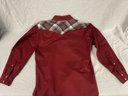 Pendleton High Grade Western Wool Pearl Snap Mens Flannel Shirt (Medium)