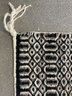 Navajo Style Black And White Rug (51x32)