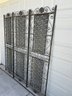 Wrought Metal 3 Paneled Room Divider/Screen/Gate - 65Lx71H