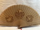 Wooden Folding Fan & Storage Box