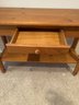 Wood Sofa Table With Drawer, 48x31.5x16