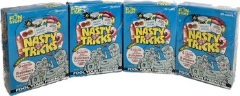 4 BOXES - Fun Stuff Nasty Tricks Cards And Stickers