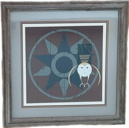 Serigraph Signed And Numbered By Artist, Charley Harper, 740/1500, 26' X 26'