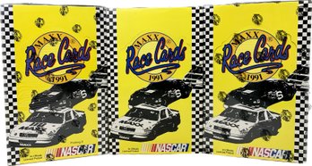 3 BOXES -1991 Maxx Race Cards 1991