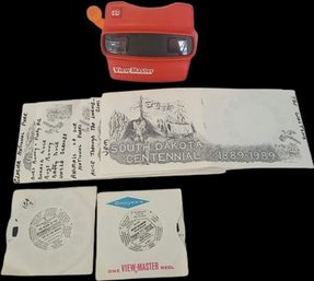 Retro View Master ,tested, With Classic Reels - 5'