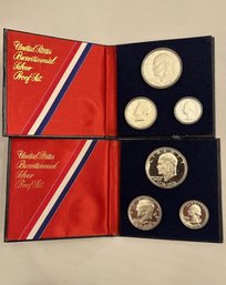 (Two) 1776- 1976 United States Bicentennial Silver Proof Sets  1 Of 2