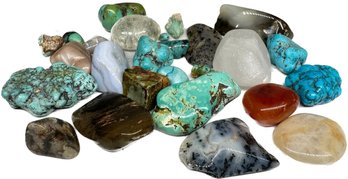 Various Set Of Elegant Polished Stones, Crystals, Gemstones And Many More