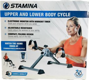Stamina Upper And Lower Body Cycle W/LCD Monitor