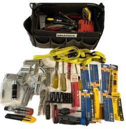 A Bundle Of Tools / Tool Kit With Workforce Tool Bag - 20Lx10Wx12H