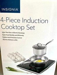 4 Piece Induction Cooktop Set- Brand New In Box- By Insignia