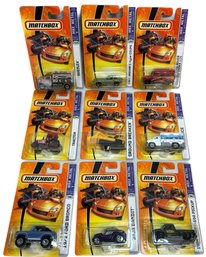 Collectible Matchbox 9 Pcs, Guzzler, Tractor, Ground Breaker, 1972 Ford Bronco And Many More - 13'