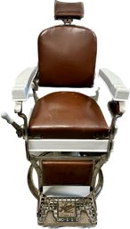 Vintage Koken Companies Barber Chair, 48Hx27W