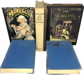 Valuable Vintage Books - Little Women, Marcella, Raggedy Ann Stories, The Yearling - More!