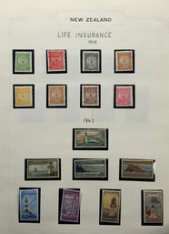 New Zealand Photo Album Of Stamps 1864-1968
