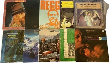 Collection Of Vinyl Records From Toots And Maytals, Frank Sinatra, Coltrane And More (10)