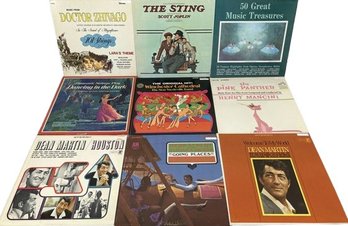 Vintage Vinyl Records Including Music From The Pink Panther, Dean Martin & More!