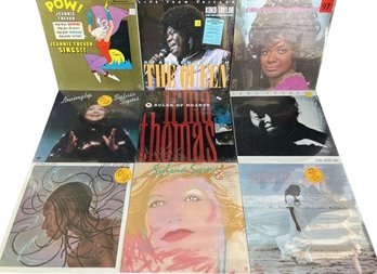 (9) Unopened Vinyl Collection, Includes, Jeannie Trevor, Sylvia Syms, Syreeta, Irma Thomas And Many More