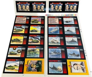 1991 Operation Desert Storm Victory, Landforce, Seaforce Cards