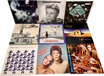 David Bowie, John McLaughlin, The Rolling Stones, Eric Clapton, And More Vinyl Records