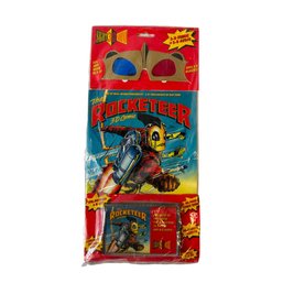 The Rocketeer 3D Comic With #-D Glasses & 3-D Sound Effects, Sealed In Original Package