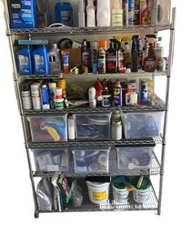 House Accessories With Metal Storage Shelve, Supertech, Purple Power And Many More