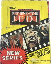 1983 Topps Star Wars Return Of The Jedi Movie Photo Cards With Bubble Gum