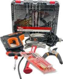 Power And Hand Tools And Drill Bits - Untested