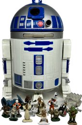 1994 Star Wars Micro Machines R2-D2 With Figures