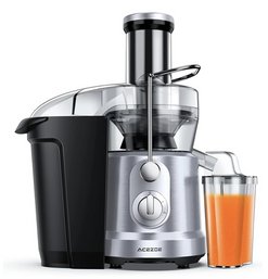 (NEW) Acezoe Juicer Machines, Centrifugal Juicer Exactor For Fruits And Vegetables, 1300W Power Juicers