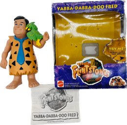 Vintage Fred Flintstone, Yabba Dabba Doo Fred, Says Two Classic Fred Phrases, Untested