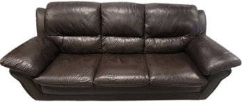 Leather Couch 84'W X 39'Dx36'H