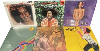 Collection Of Vinyl Records (12) Sealed And Unopened, Genya Ravan, Alice Coltrane, Martha Reeves And Many More