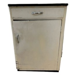White  Mid Century  Metal Kitchen Cabinet 24' X 20' X 36'