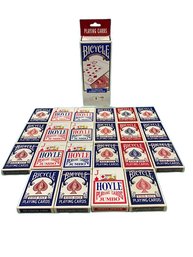 Playing Cards- Bicycle And Hoyle (all Unopened) 34 Decks Total