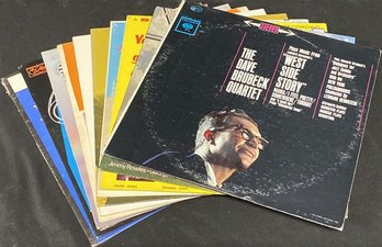 Collection Of Vinyl Records (10) Including Pepper Adams, Ruby Braff, Duke Ellington And More!