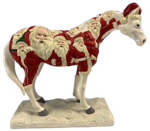 1 Piece, Santa Horse Figurine 7x2.5x6