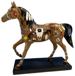 1 Piece, Southwest Horse Figurine- 7x2.5x7