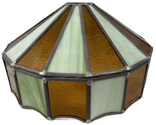 Green&Orange Glass Ceiling Light Fixture