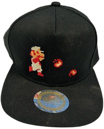 Super Mario Bros. Hat, Official Nintendo Product - Red And Black