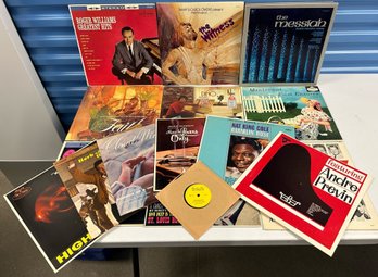 A Lots Of Vinyl Records, Andre Previn, Nat King Cole, Jackie Gleason, Cloud Nine & Many More