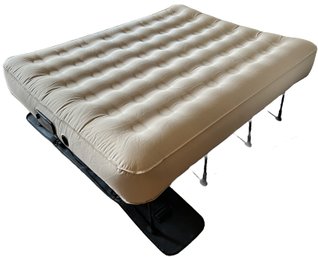 Frontgate Self Inflating Full/Queen Air Mattress With Frame