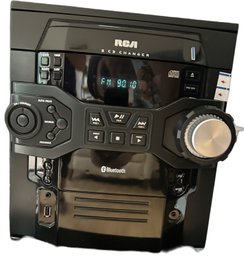 RCA  Stereo With 5 Disc Changer & Bluetooth Capabilities - 11x17x12