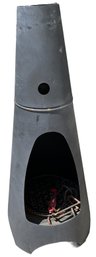 Outdoor Fireplace, Chimney Burner - 19X49